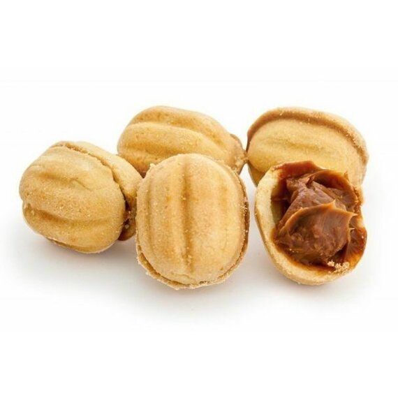 Орешки с вареной сгущенкой