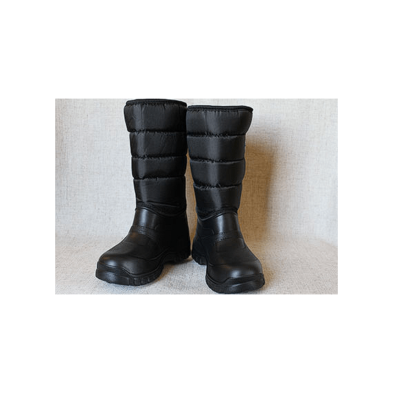 Сапоги "Аляска" дутики на меху женские черные