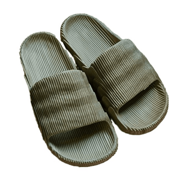 Сланцы мужские олива