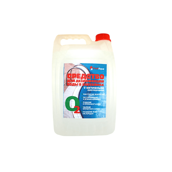 Перекись водорода для бассейнов "PROFAQUA", 5 л