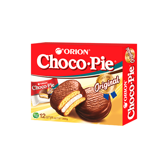 Пирожное ORION СHOCO PIE ORIGINAL 1 пачка *12 шт