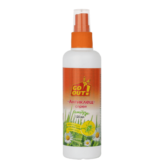 Спрей от клещей и блох