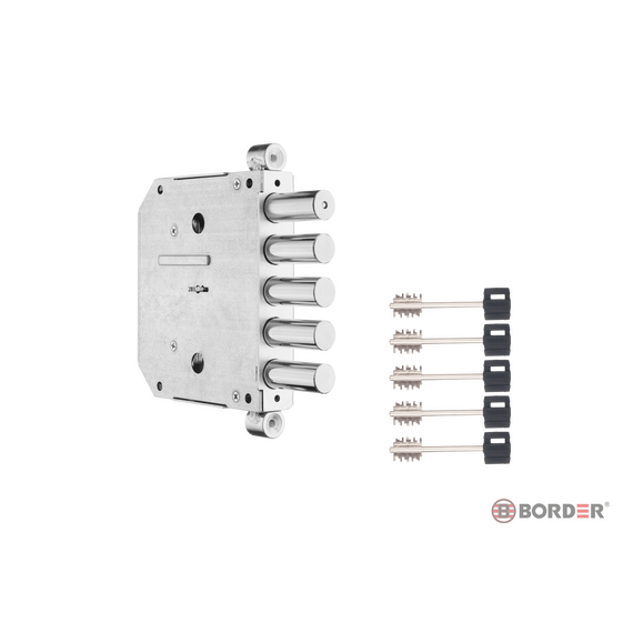 Замок врезной BORDER К 8-6 БПт