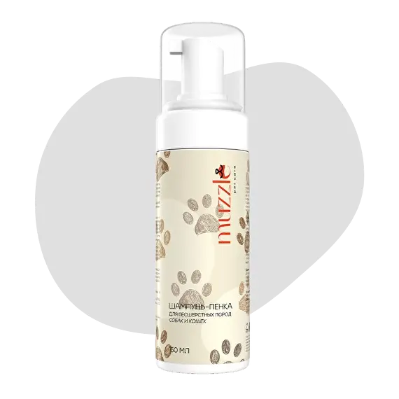 Шампунь-пенка для лап собак и кошек
