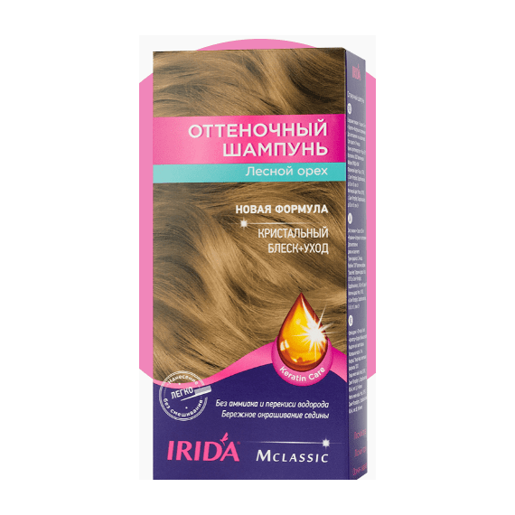 Оттеночный шампунь для волос