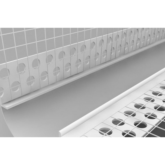 Профиль деформационный V- E-образный. Капельник универсальный с сеткой.