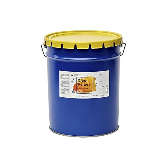 Дорожная краска АК-585 "ROAD EXPERT" стандарт, белая 30 кг.
