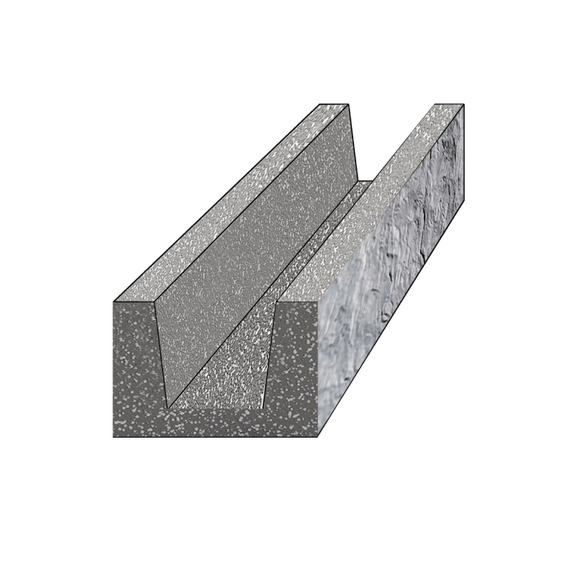 Газобетонный U-БЛОК с лицевым фактурным слоем