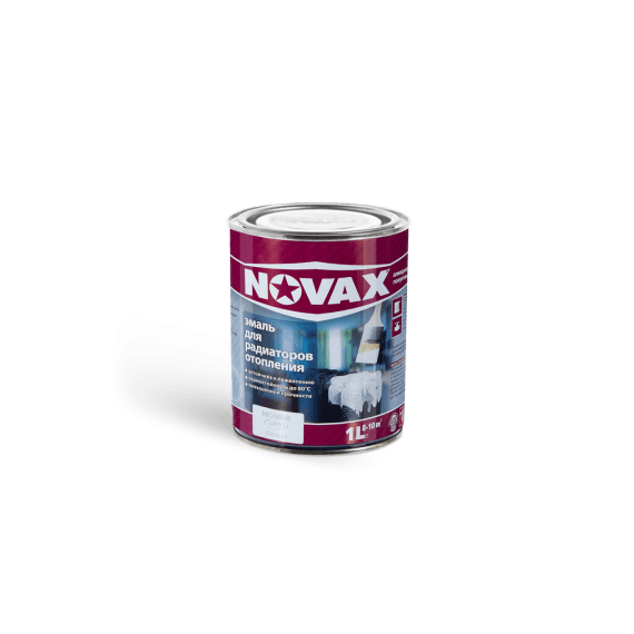 Эмаль алкидная для радиаторов отопления NOVAX