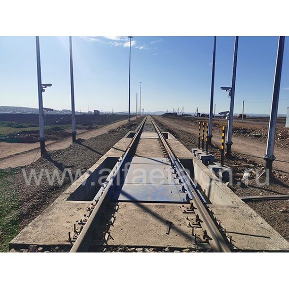 Вагонные весы Альфа АВ-В для повагонного взвешивания