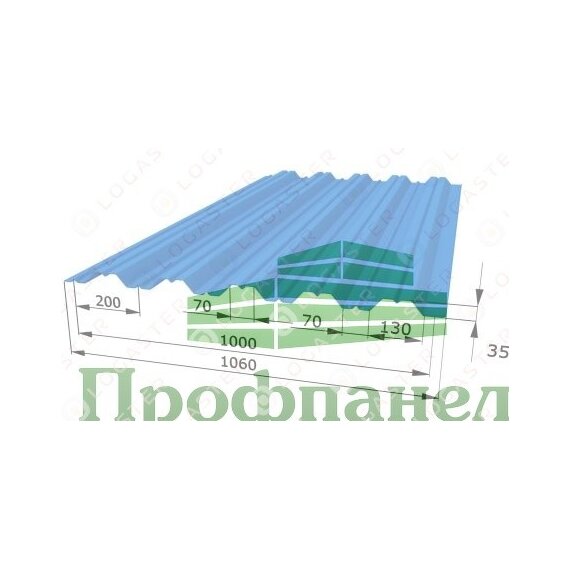 Профнастил НС-35