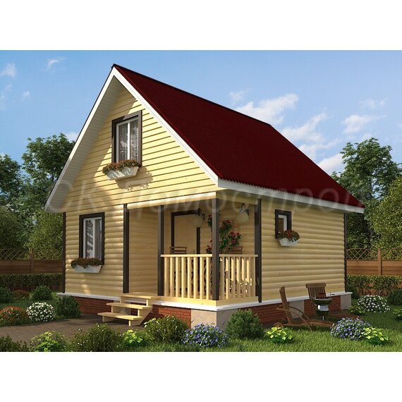 Дом «Гдов» 6х6 М