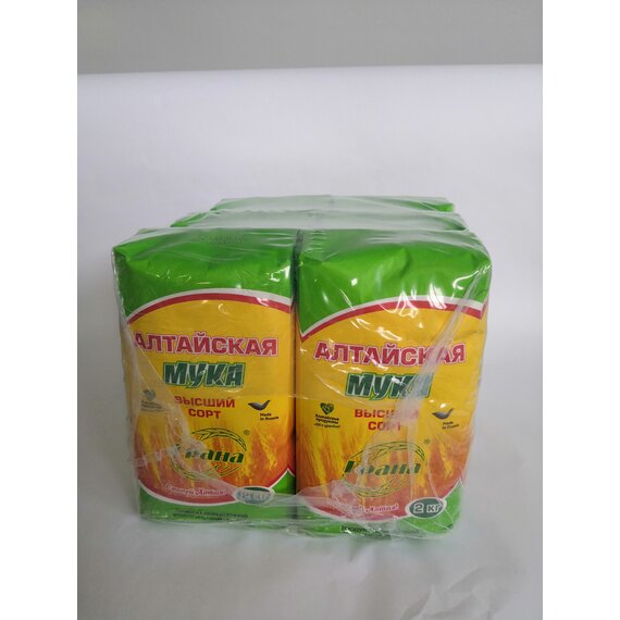 Мука пшеничная высшего сорта 2 кг ГРАНА