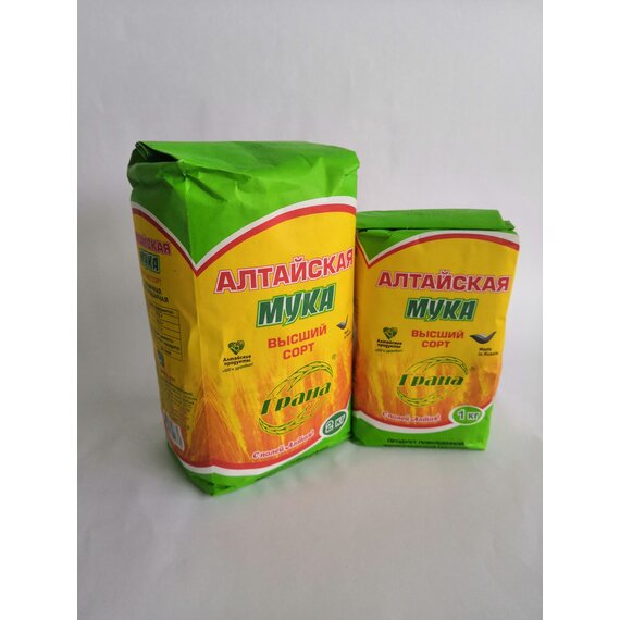 Мука пшеничная высшего сорта 2 кг ГРАНА