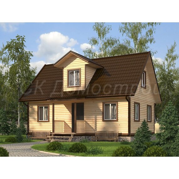 Дом «Майкоп» 6х9 М