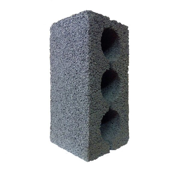 Шлакоблок пустотелый М75 390*190*188 (3 Щ) (1м3=72шт.)