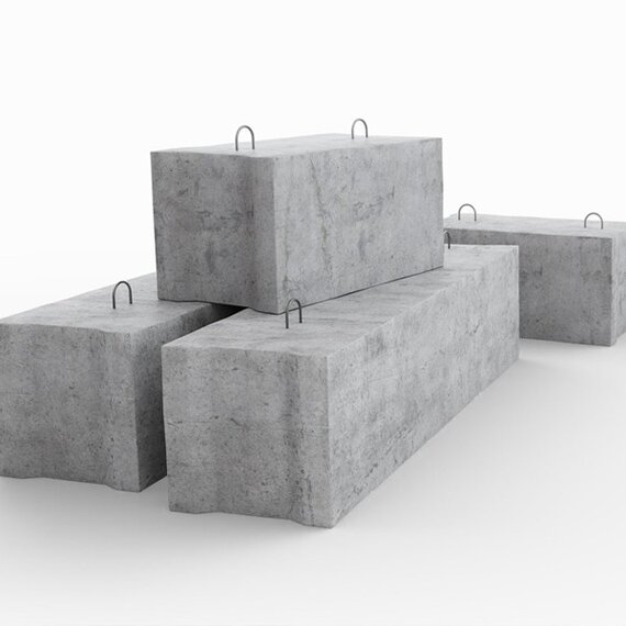 Блоки фундаментные ФБС 6.3.6