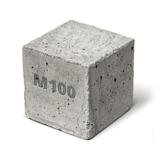 Бетон М100