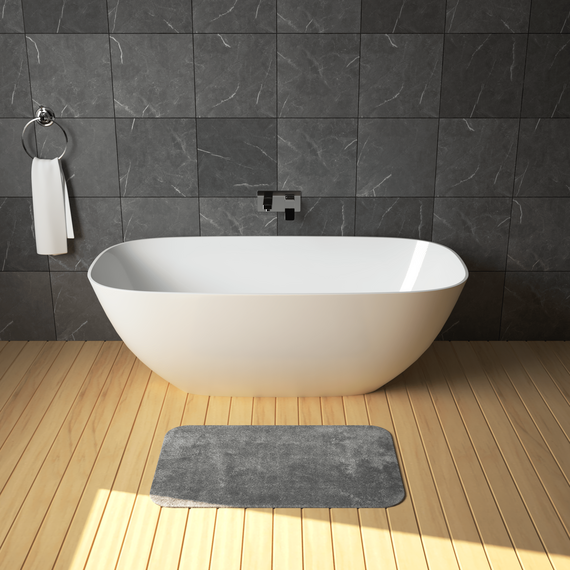 Ванна из литьевого мрамора (искусственный камень) SFERA 160X79, отдельностоящая