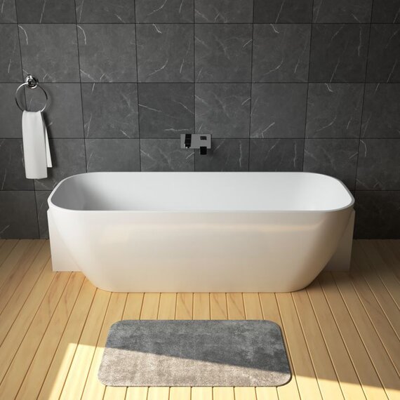 Ванна из литьевого мрамора (искусственный камень) PODIUM 186X78, отдельностоящая