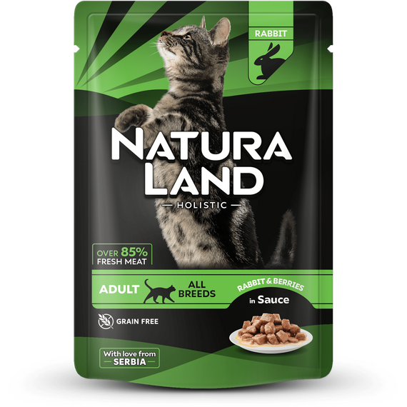 Влажный корм Рагу из кролика с лесными ягодами