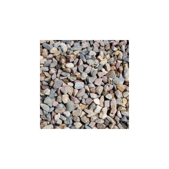 Щебень гравийный 20-40 мм