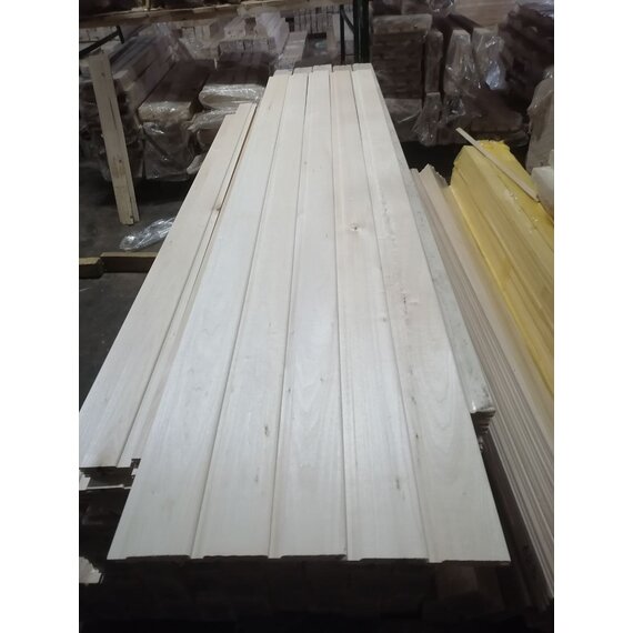 Вагонка липа сорт 1, софт-лайн, 15×88×2–3 м - 81 руб/пог.м