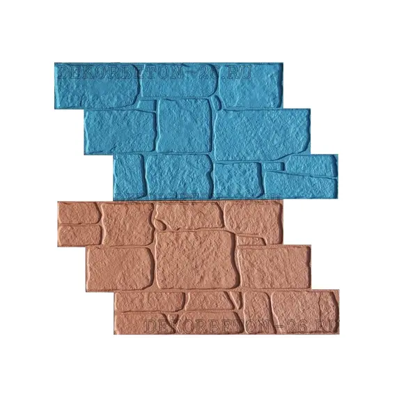 Форма для печатного бетона «Эгео камень»