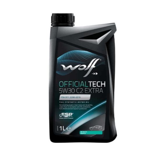 Масло моторное WOLF Вольф OFFICIALTECH C2 EXTRA 5W-30