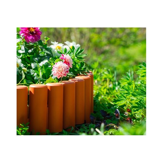 Бордюр декоративный Cадовый «Пеньки»