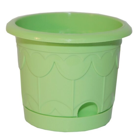 Горшок с поддоном Тюльпан