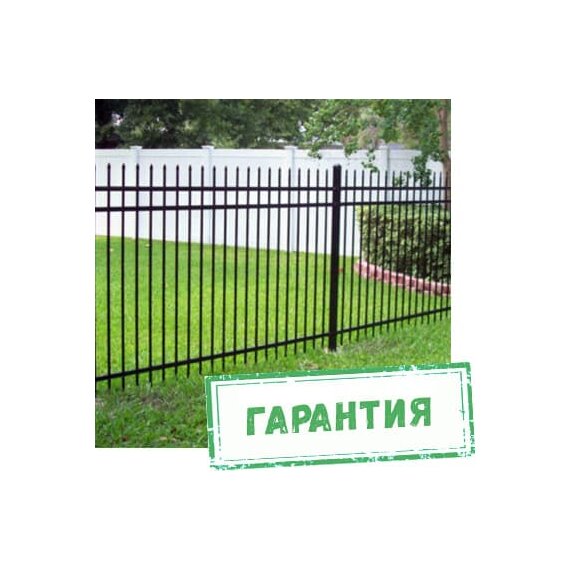 Забор из профильной трубы