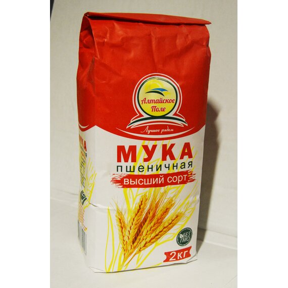 Мука пшеничная высший сорт 2 кг