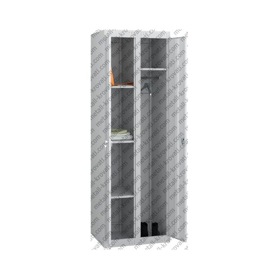 Шкаф металлический 2-х секционный для одежды ‘ШМ-7’