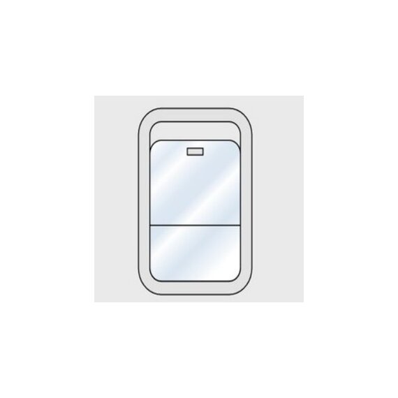 Сдвижной вниз иллюминатор