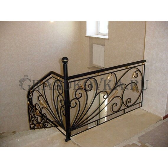 Кованые бюджетные перила КПЕРЛ-89