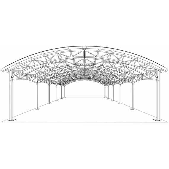 Металлоконструкции навесы промышленные