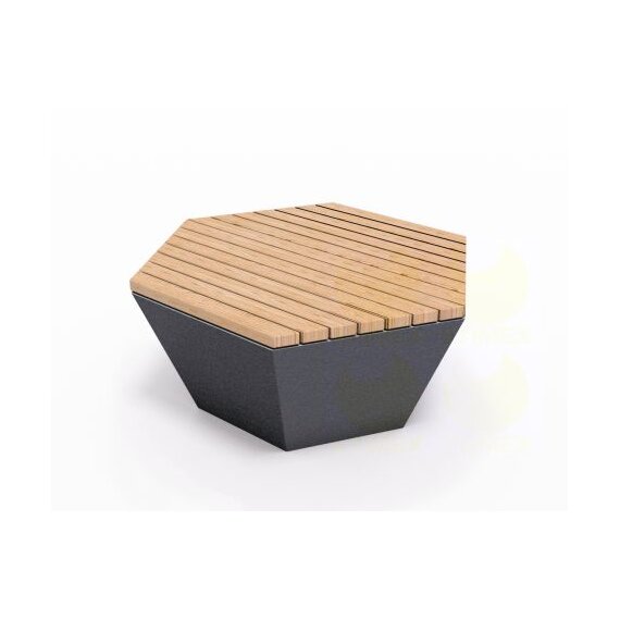 Скамья шестиугольник, "соты" Т9-М