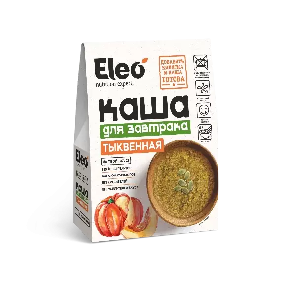 Каша тыквенная для завтрака "ELEO" 200 г