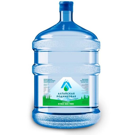 Вода ”Алтайская Родниковая” 19 л