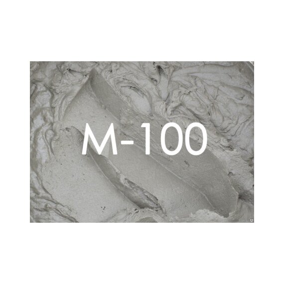 Раствор строительный М100 B7.5