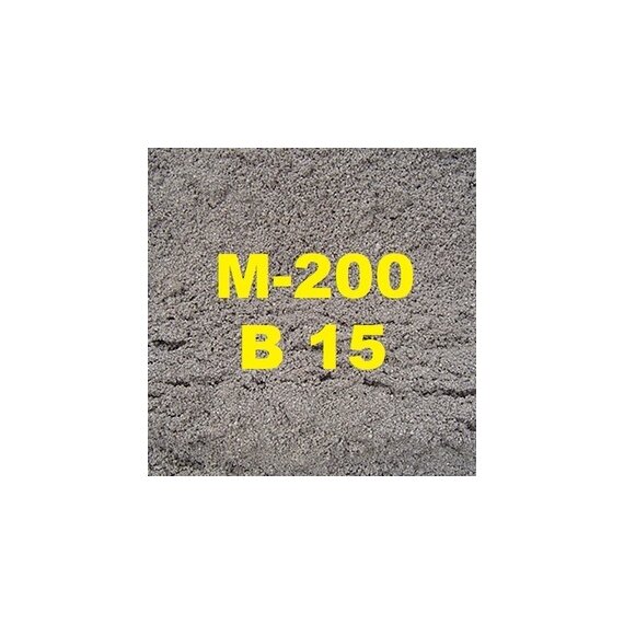 Пескобетон В 15 М 200 П3-П4