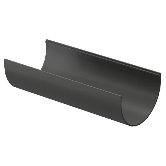 Желоб 3м DOCKE PREMIUM 120мм Графит