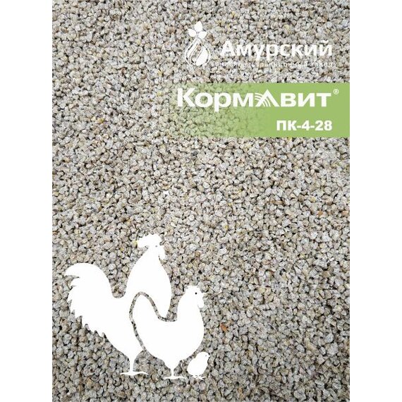 Комбикорм полнорационный для кур ПК-4-28