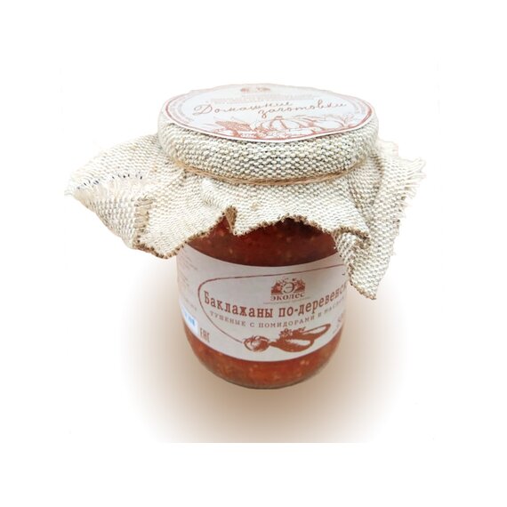 БАКЛАЖАНЫ ТУШЕНЫЕ С ПОМИДОРАМИ В МАСЛЕ