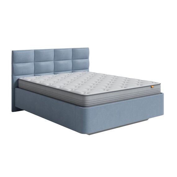 Кровать FLY COMO (VEDA) 8 120х190 см Ткань: Микровелюр (MANHATTAN Тихий океан)