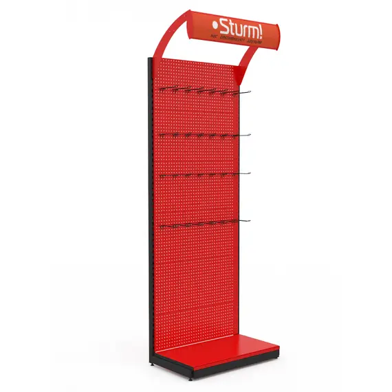 Стеллаж с крючками