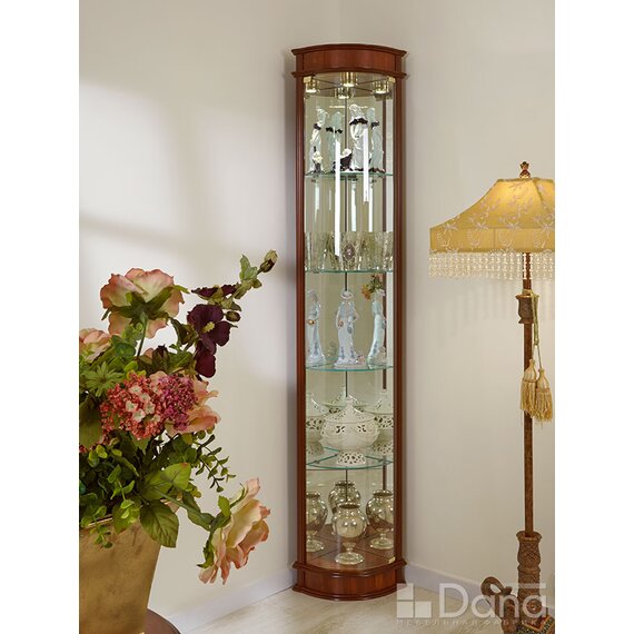 Угловая витрина №781 Пекан