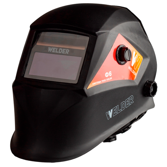 Маска сварочная Ф6 Хамелеон REAL COLOR 93X43 мм, DIN 4/5-8/9-13, 1/1/1/2, Внутр/Внеш. регулировки