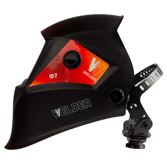 Маска сварочная Ф7 Хамелеон REAL COLOR 93X43 мм, DIN 3/4-8/9-13, 1/1/1/2, Внутр/Внеш. регулировки